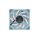 Thermaltake TOUGHFAN 12 Turquoise High Static Pressure Radiator Fan 120x120x25, Gehäuselüfter(türkis, Single Pack)