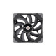 Thermaltake TOUGHFAN 14 High Static Pressure Radiator Fan, Gehäuselüfter(schwarz, Single Fan Pack)