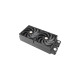 Thermaltake TOUGHFAN 14 Pro High Static Pressure PC Cooling Fan 140x140x25, Gehäuselüfter(schwarz, 2 Fans Pack)