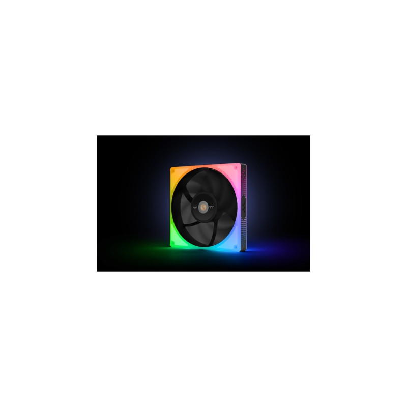 Thermaltake TOUGHFAN 14 RGB High Static Pressure Radiator Fan 140x140x25, Gehäuselüfter(3er Pack)