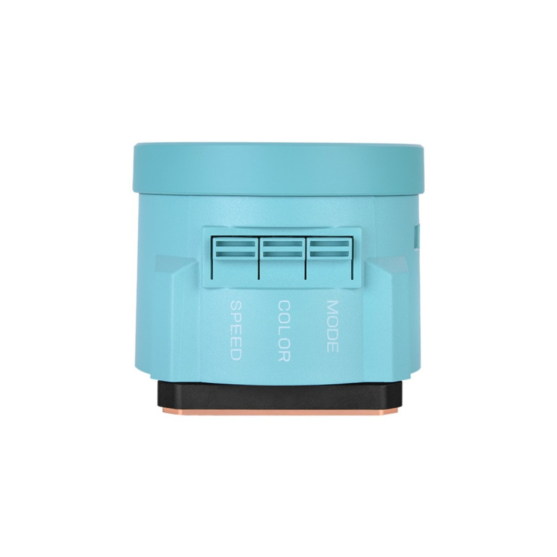Thermaltake TOUGHLIQUID 240 ARGB Sync All-In-One Liquid Cooler Turquoise 240mm, Wasserkühlung(türkis)