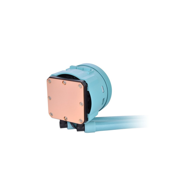 Thermaltake TOUGHLIQUID 240 ARGB Sync All-In-One Liquid Cooler Turquoise 240mm, Wasserkühlung(türkis)