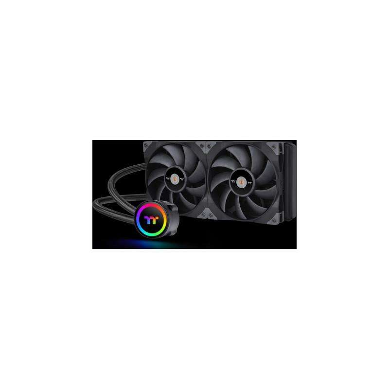 Thermaltake TOUGHLIQUID 280 ARGB Sync All-In-One Liquid Cooler 280mm, Wasserkühlung(schwarz)