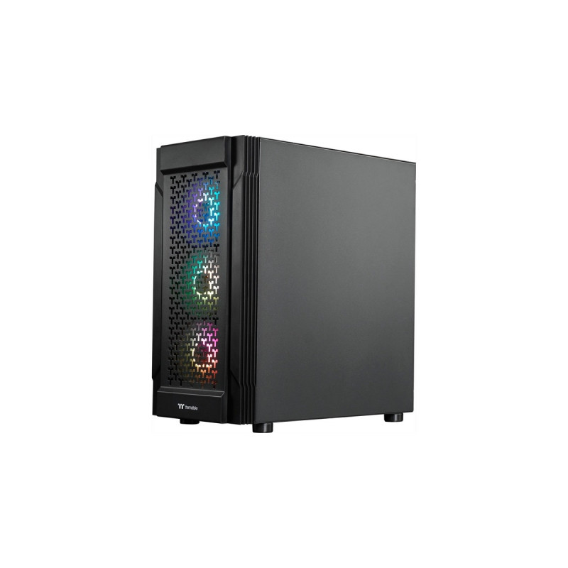 Thermaltake Tarvos Black, Gaming-PC(schwarz, Windows 11 Home 64-Bit)