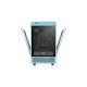 Thermaltake The Tower 100 Mini Tower Turquoise, Tower-Gehäuse(türkis, Tempered Glass)