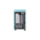 Thermaltake The Tower 100 Mini Tower Turquoise, Tower-Gehäuse(türkis, Tempered Glass)