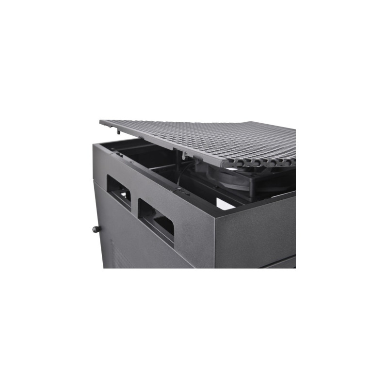 Thermaltake The Tower 100 Mini Tower, Tower-Gehäuse(schwarz, Tempered Glass)