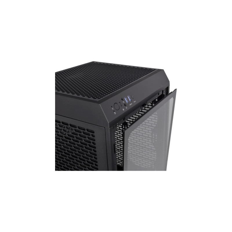 Thermaltake The Tower 200, Tower-Gehäuse(schwarz, Tempered Glas)