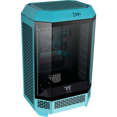 Thermaltake The Tower 300 , Tower-Gehäuse(türkis, Tempered Glass)