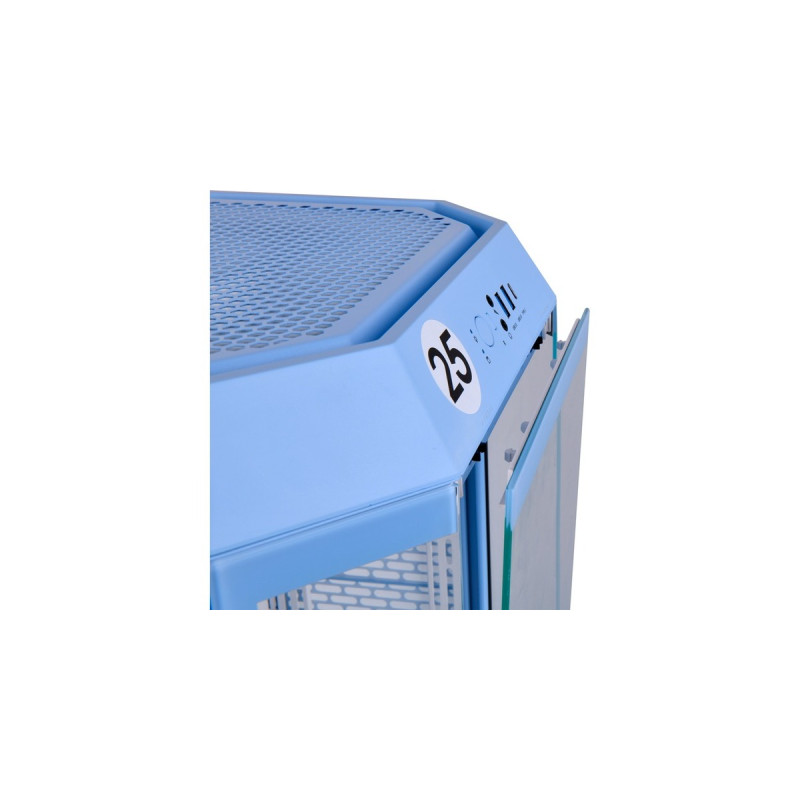 Thermaltake The Tower 300 , Tower-Gehäuse(hellblau, Tempered Glass)