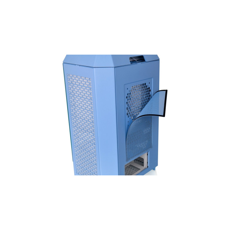 Thermaltake The Tower 300 , Tower-Gehäuse(hellblau, Tempered Glass)