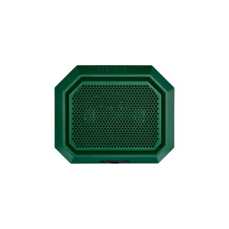 Thermaltake The Tower 300 , Tower-Gehäuse(dunkelgrün, Tempered Glass)