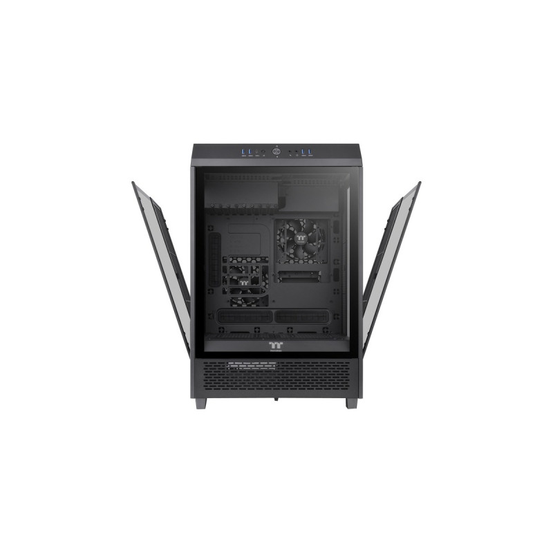 Thermaltake The Tower 500 Black, Tower-Gehäuse(schwarz, Tempered Glass)