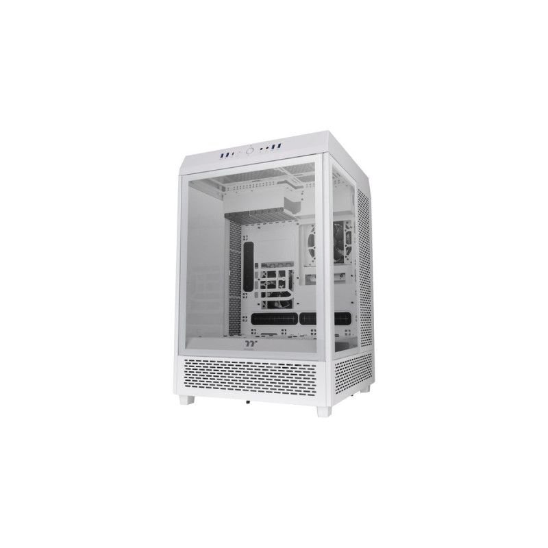 Thermaltake The Tower 500 Snow White, Tower-Gehäuse(weiß, Tempered Glass)