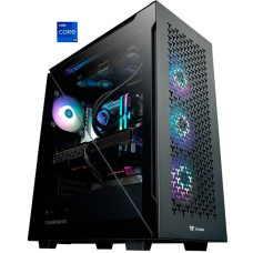 Thermaltake Titan Black, Gaming-PC(schwarz/transparent, Windows 11 Home 64-Bit, Outlet)