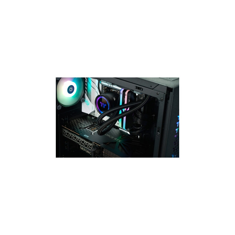 Thermaltake Titan Black, Gaming-PC(schwarz/transparent, Windows 11 Home 64-Bit, Outlet)