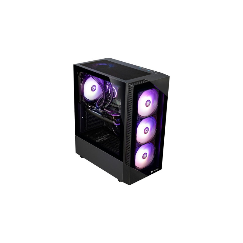Thermaltake Toughline Liquid V200i Black, Gaming-PC(schwarz/transparent, Windows 11 Home 64-Bit)