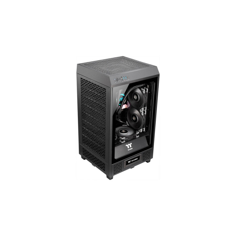 Thermaltake Toughline T200A Black, Gaming-PC(schwarz/transparent, Windows 11 Home 64-Bit)
