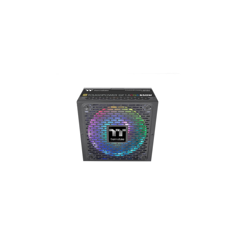 Thermaltake Toughpower GF1 ARGB 850W, PC-Netzteil(schwarz, 6x PCIe, Kabel-Management, 850 Watt, Outlet)
