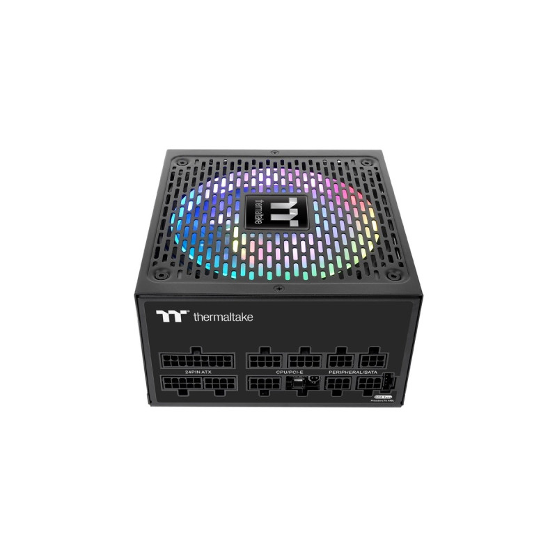 Thermaltake Toughpower GF1 ARGB 850W, PC-Netzteil(schwarz, 6x PCIe, Kabel-Management, 850 Watt, Outlet)