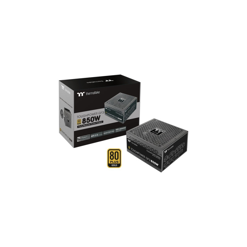 Thermaltake Toughpower GF3 850W, PC-Netzteil(schwarz, 5x PCIe, Kabel-Management, 850 Watt)