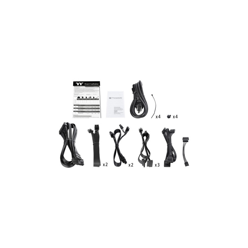 Thermaltake Toughpower PF1 750W, PC-Netzteil(schwarz, 4x PCIe, Kabel-Management, 750 Watt)