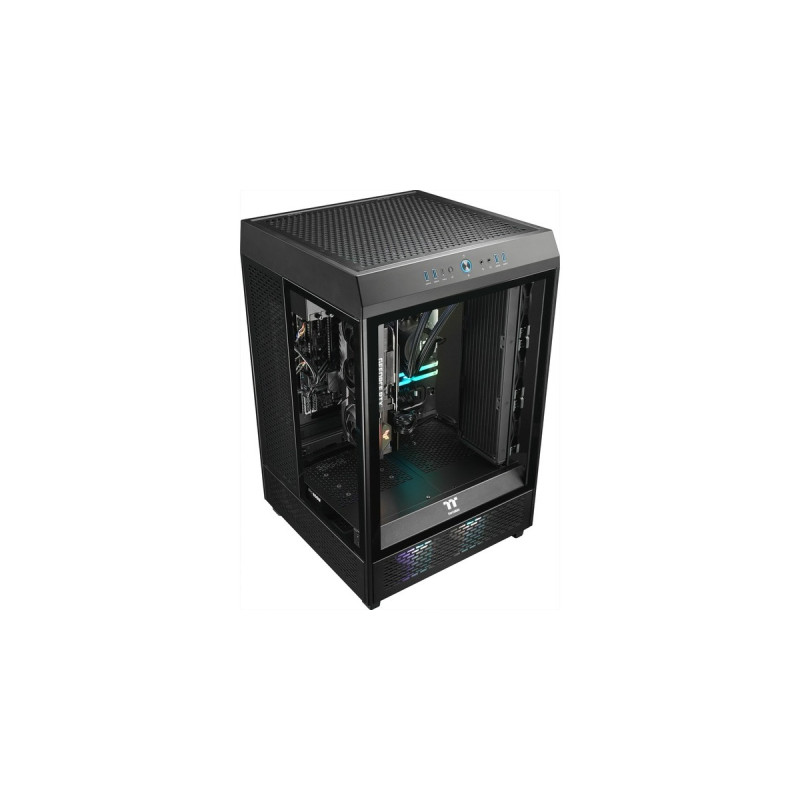 Thermaltake Triton Black, Gaming-PC(schwarz/transparent, Windows 11 Home 64-Bit)