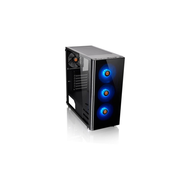 Thermaltake V200 TG RGB, Tower-Gehäuse(schwarz, Tempered Glass, Outlet)