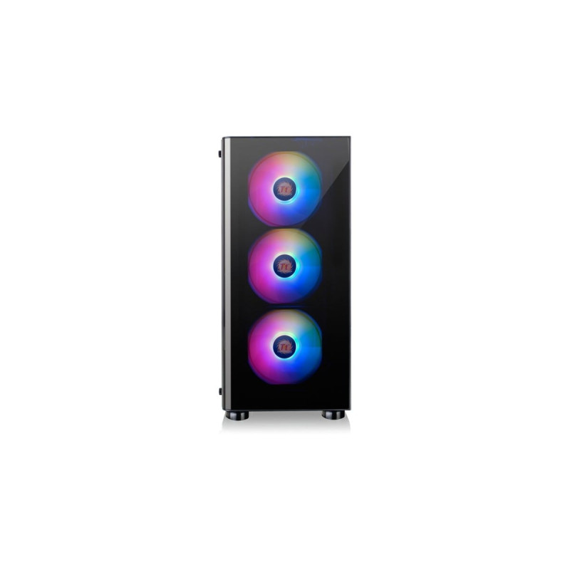 Thermaltake V200 TG RGB, Tower-Gehäuse(schwarz, Tempered Glass, Outlet)