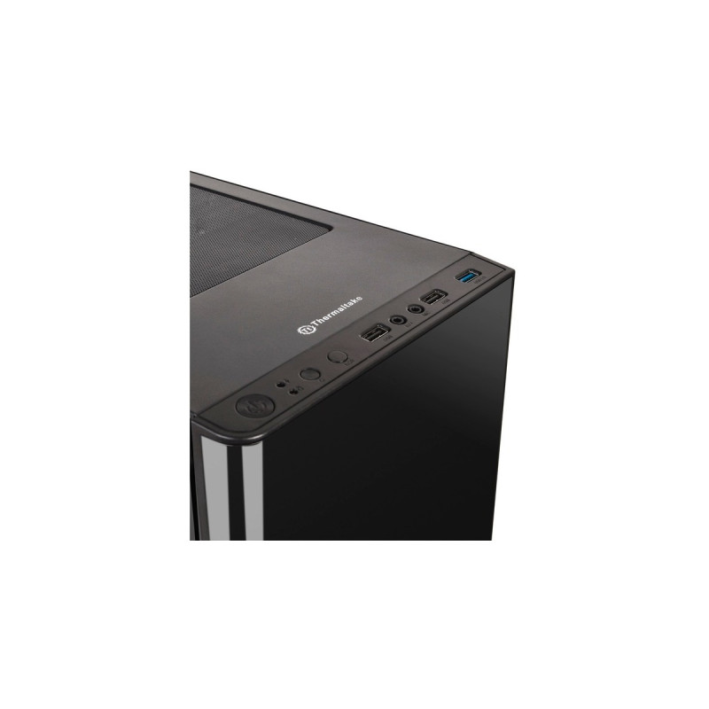 Thermaltake V200 TG RGB, Tower-Gehäuse(schwarz, Tempered Glass)