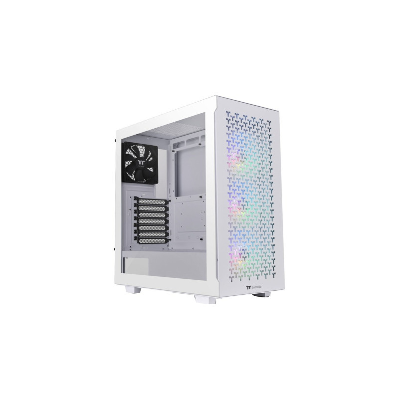 Thermaltake V350 TG ARGB Air Snow White, Tower-Gehäuse(weiß, Tempered Glass)