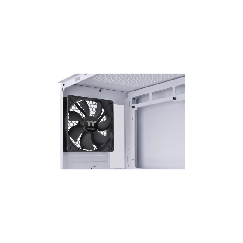 Thermaltake V350 TG ARGB Air Snow White, Tower-Gehäuse(weiß, Tempered Glass)