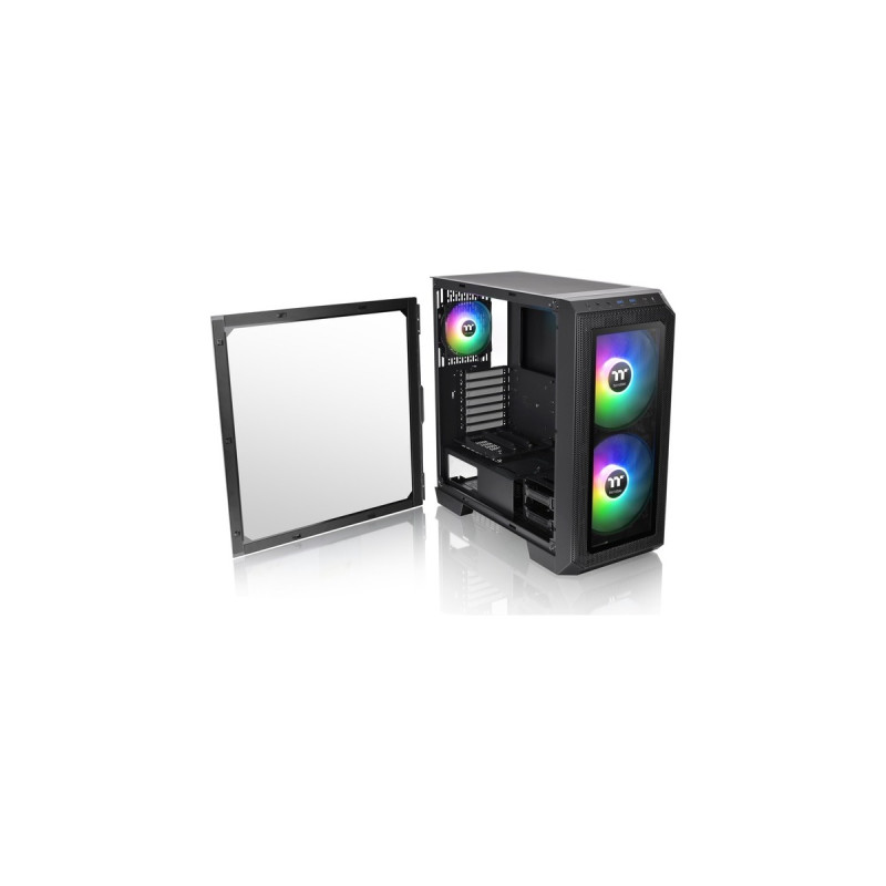 Thermaltake View 300 MX, Tower-Gehäuse(schwarz, Tempered Glass)