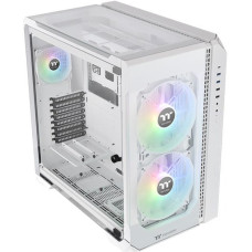 Thermaltake View 51 TG Snow ARGB Edition, Tower-Gehäuse(weiß, Tempered Glass)