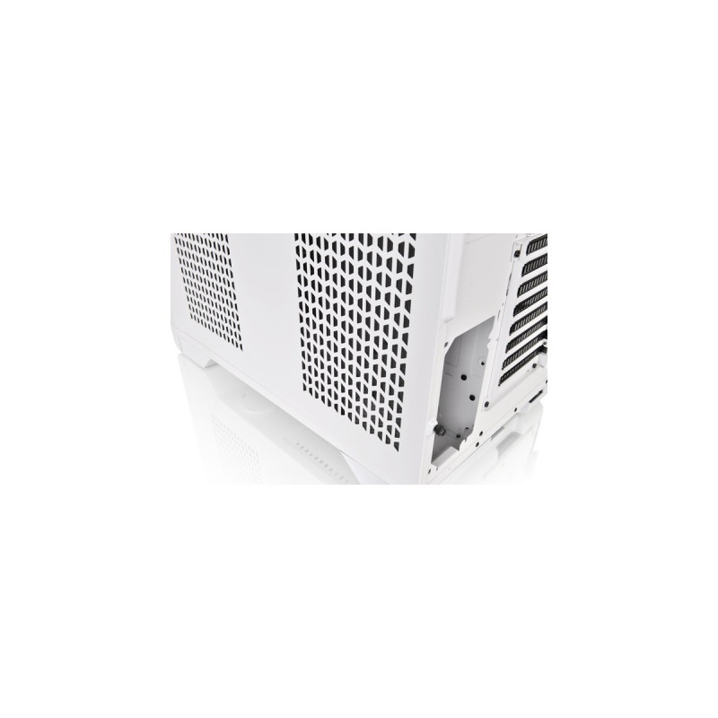 Thermaltake View 51 TG Snow ARGB Edition, Tower-Gehäuse(weiß, Tempered Glass)