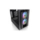 ThermaltakeCeres 300 TG ARGB , Tower-Gehäuse(schwarz, Tempered Glass)