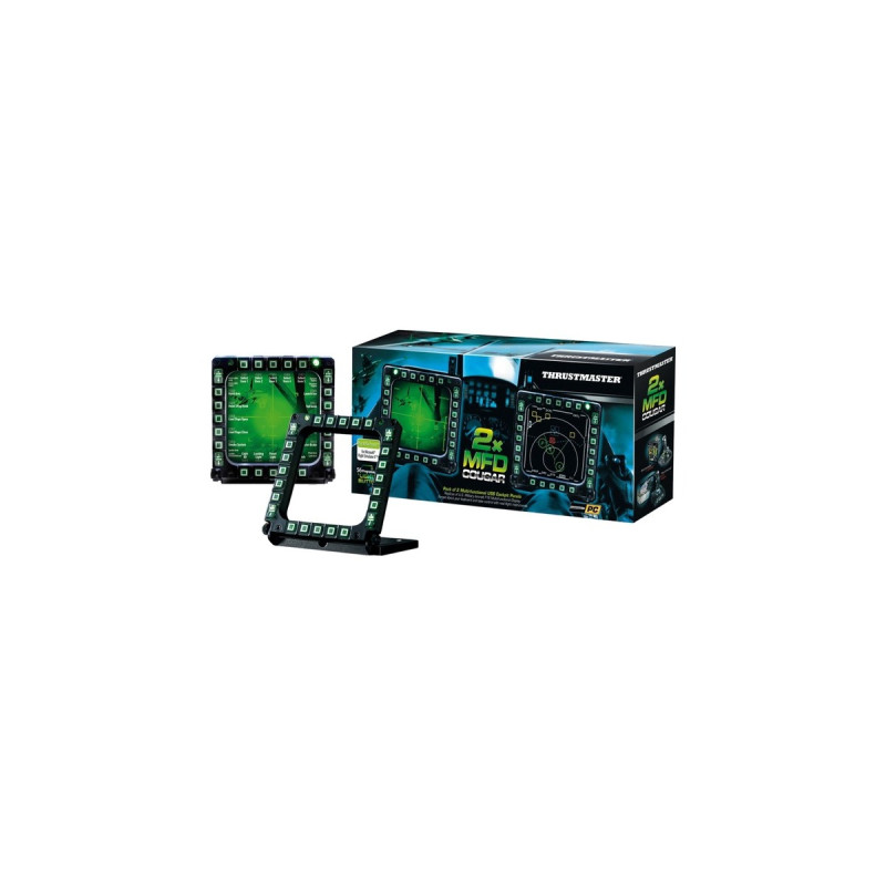 Thrustmaster MFD Cougar Pack, Instrumentenpanel(schwarz)