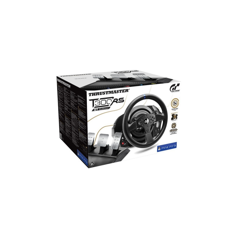 Thrustmaster T300 RS GT Edition, Lenkrad(schwarz, für PC, Playstation 3, PlayStation 4)