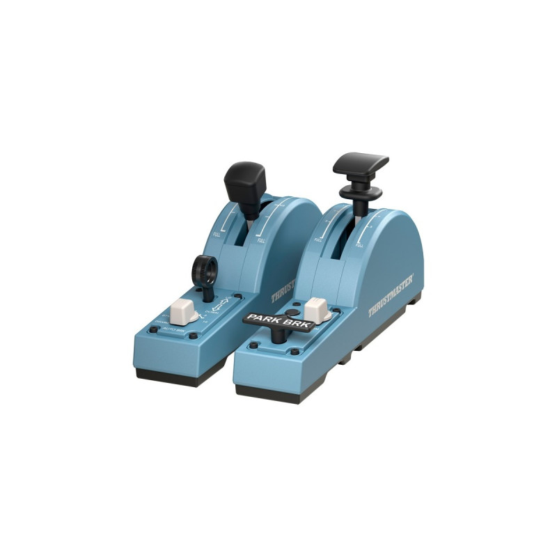 Thrustmaster TCA Quadrant Add-On Airbus Edition, Schubhebel(blaugrau/schwarz)