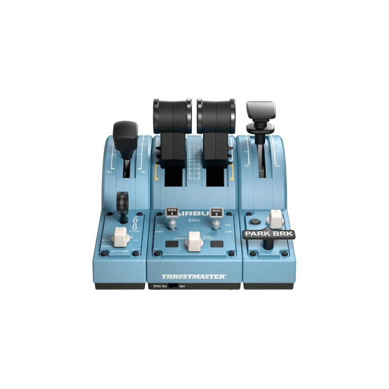 Thrustmaster TCA Quadrant Add-On Airbus Edition, Schubhebel(blaugrau/schwarz)