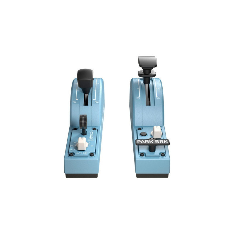 Thrustmaster TCA Quadrant Add-On Airbus Edition, Schubhebel(blaugrau/schwarz)