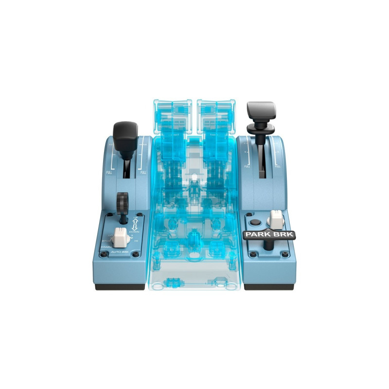 Thrustmaster TCA Quadrant Add-On Airbus Edition, Schubhebel(blaugrau/schwarz)