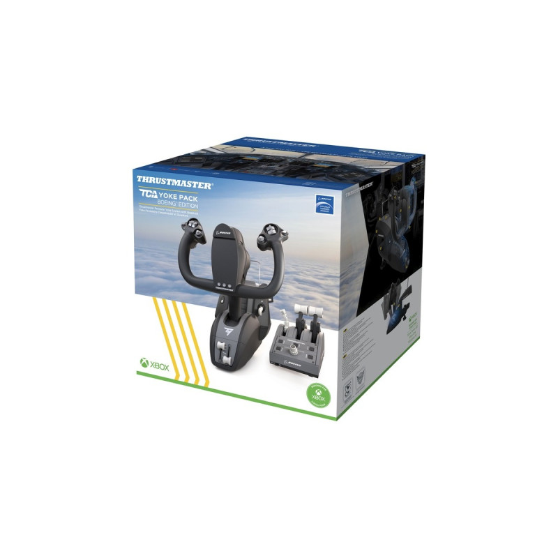 Thrustmaster TCA Yoke Pack Boeing Edition, Set(schwarz/grau)