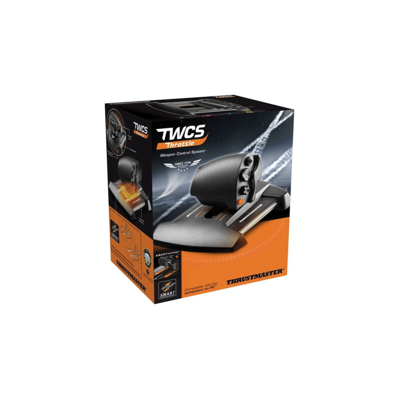 Thrustmaster TWCS Throttle, Schubhebel(schwarz/orange)