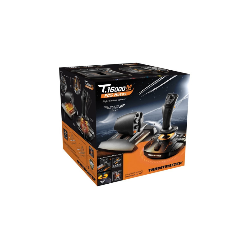 Thrustmaster T.16000M FCS Hotas(schwarz/orange)