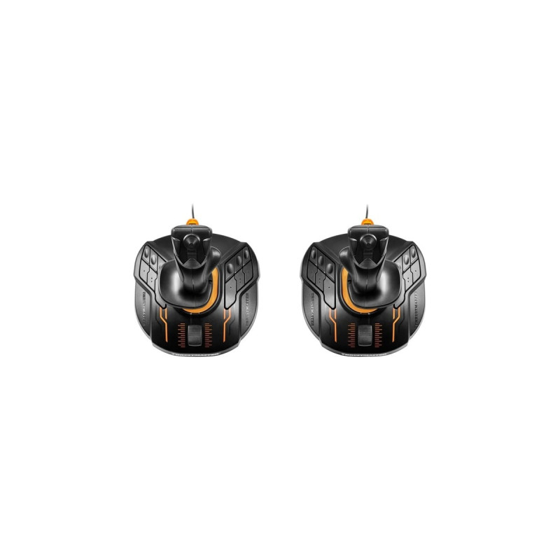 Thrustmaster T.16000M FCS Space Sim Duo, Joystick(schwarz/orange)