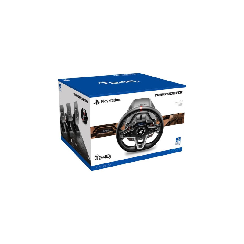 Thrustmaster T-248, Lenkrad(schwarz/silber, PlayStation 5, PlayStation 4, PC)