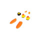 Thrustmaster eSwap X LED Orange Crystal Pack, Set(orange)