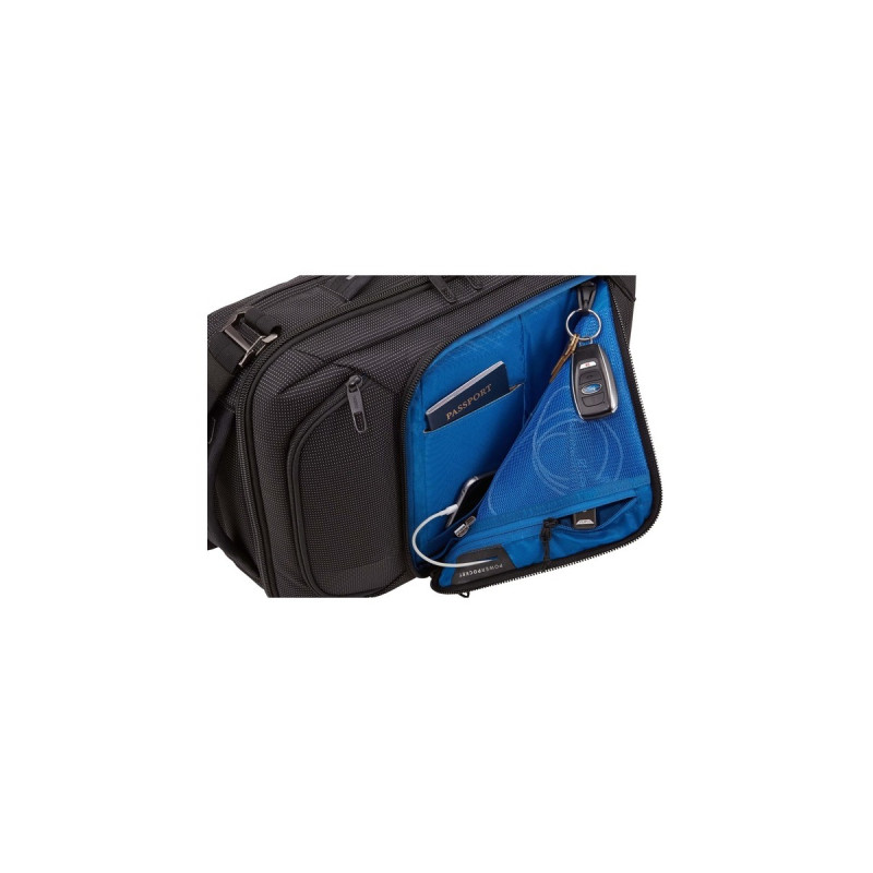 Thule Crossover 2 Cabrio-Laptop-Tasche, Notebooktasche(schwarz, bis 39,6 cm (15,6
