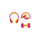 Tigermedia tigerbuddies, Kopfhörer(pink/gelb, USB-C, Bluetooth)